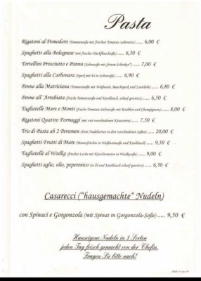 Trattoria Da Maria Nürtingen-Neckarhausen